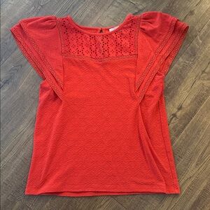 Loft Flutter Sleeve top